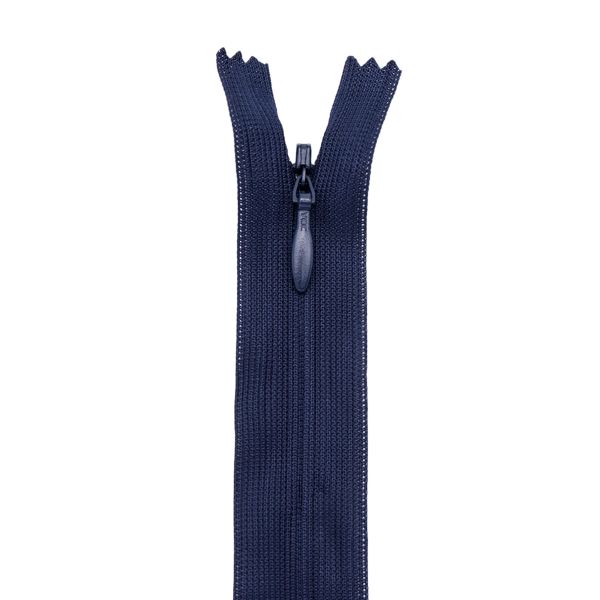 Молния потайная (скрытая) Т3 (3 мм) 1 зам., н/раз., 20 см, синий, 31203 / 20, 10 шт