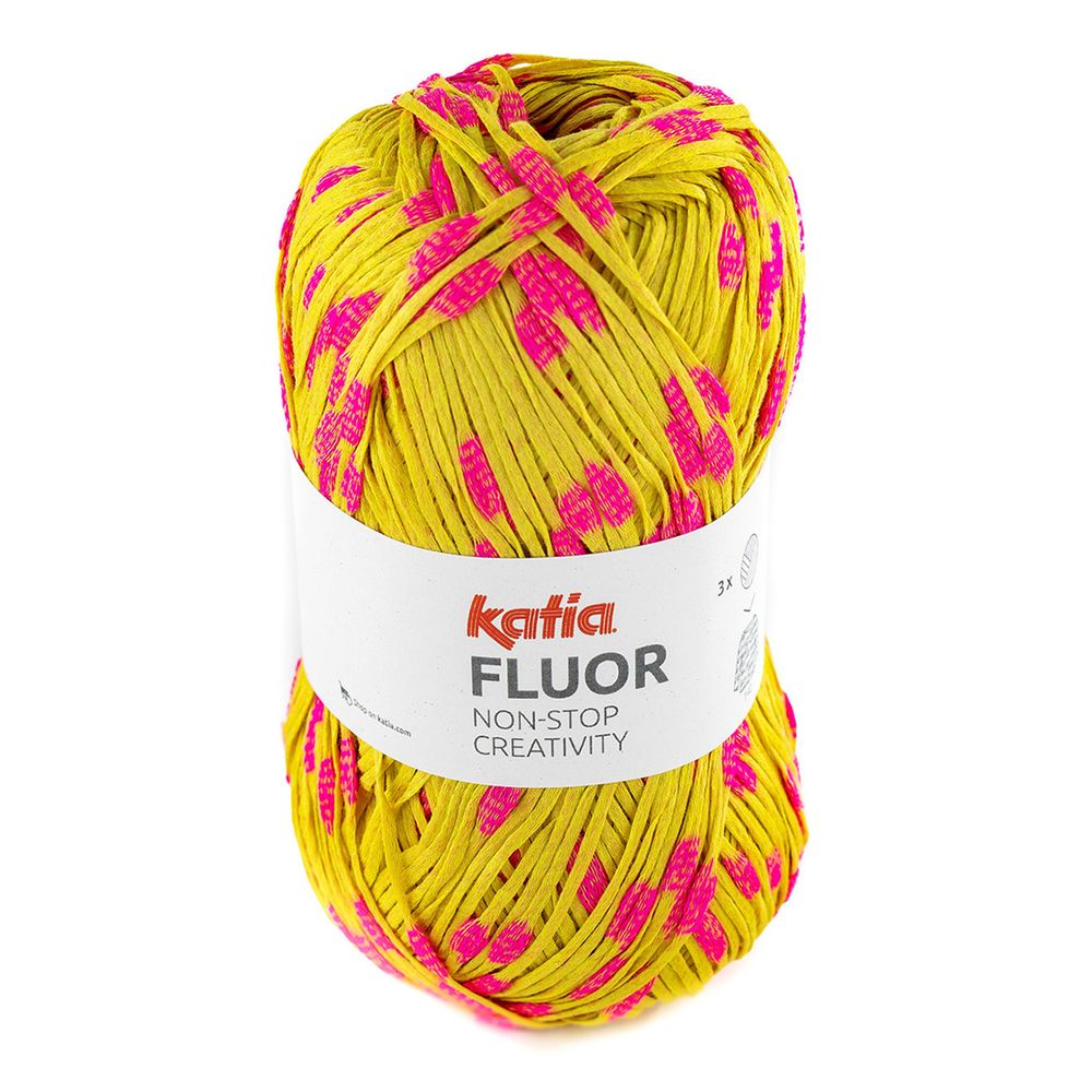 Пряжа Katia (Катя) Fluor / уп.5 мот. по 100 г, 270 м /TOS/