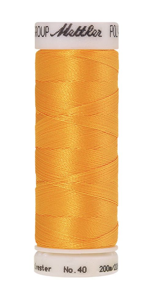 Нитки вышивальные Mettler Poly Sheen, 200 м, 0700, 5 катушек /TOS/