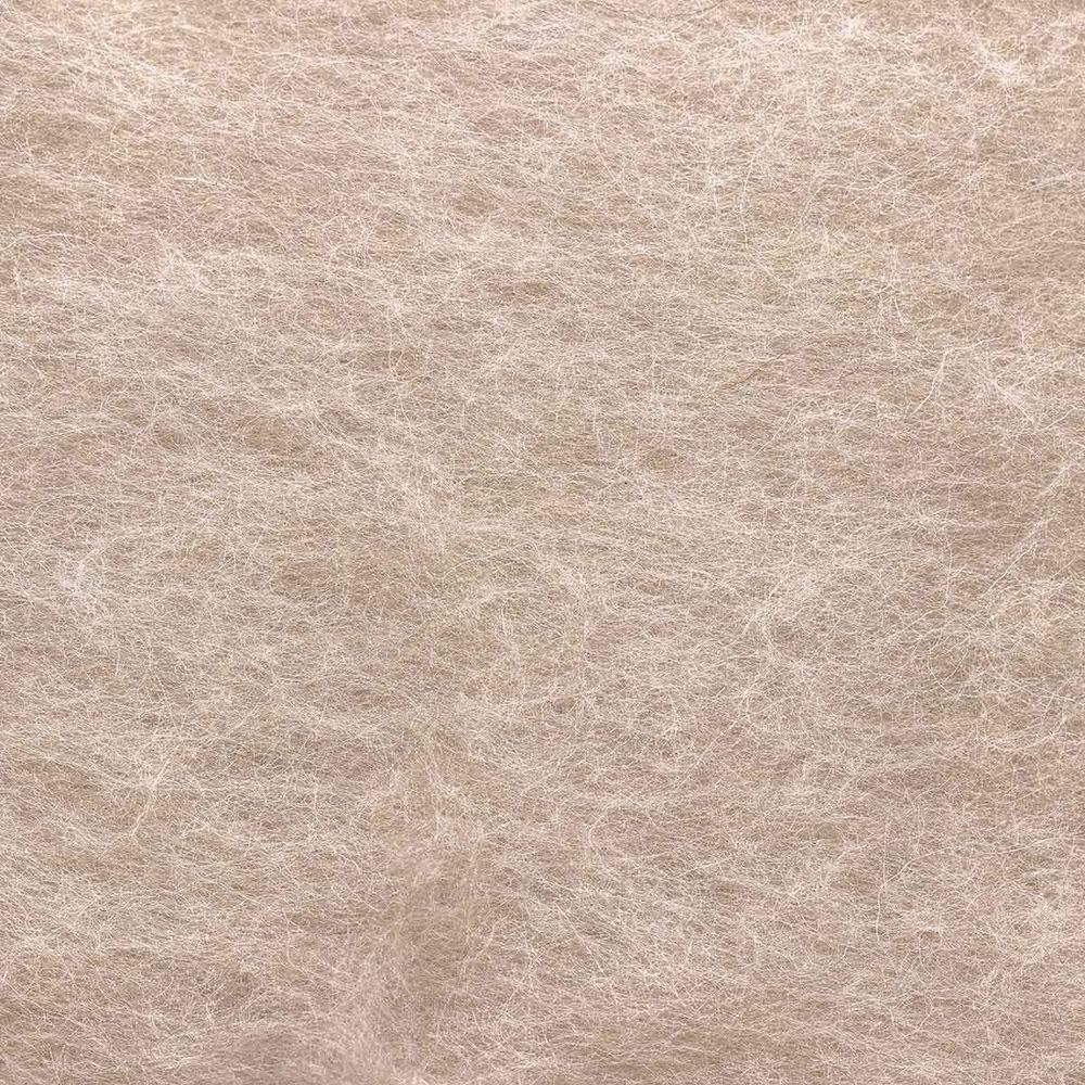 Шерсть для валяния Камтекс Кардочес п/тонкая 1х100 г (27-29 мкр), 007 лен