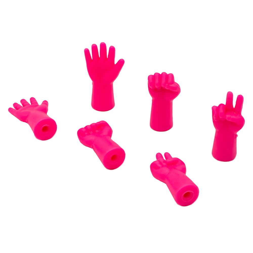 Наконечники-стопперы для спиц Рука, упак. 6 шт