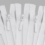 Молния спираль (витая) Arta Т5 (5 мм) 1 зам., разъем., 50 см, цв. 501 белый, уп.5 шт