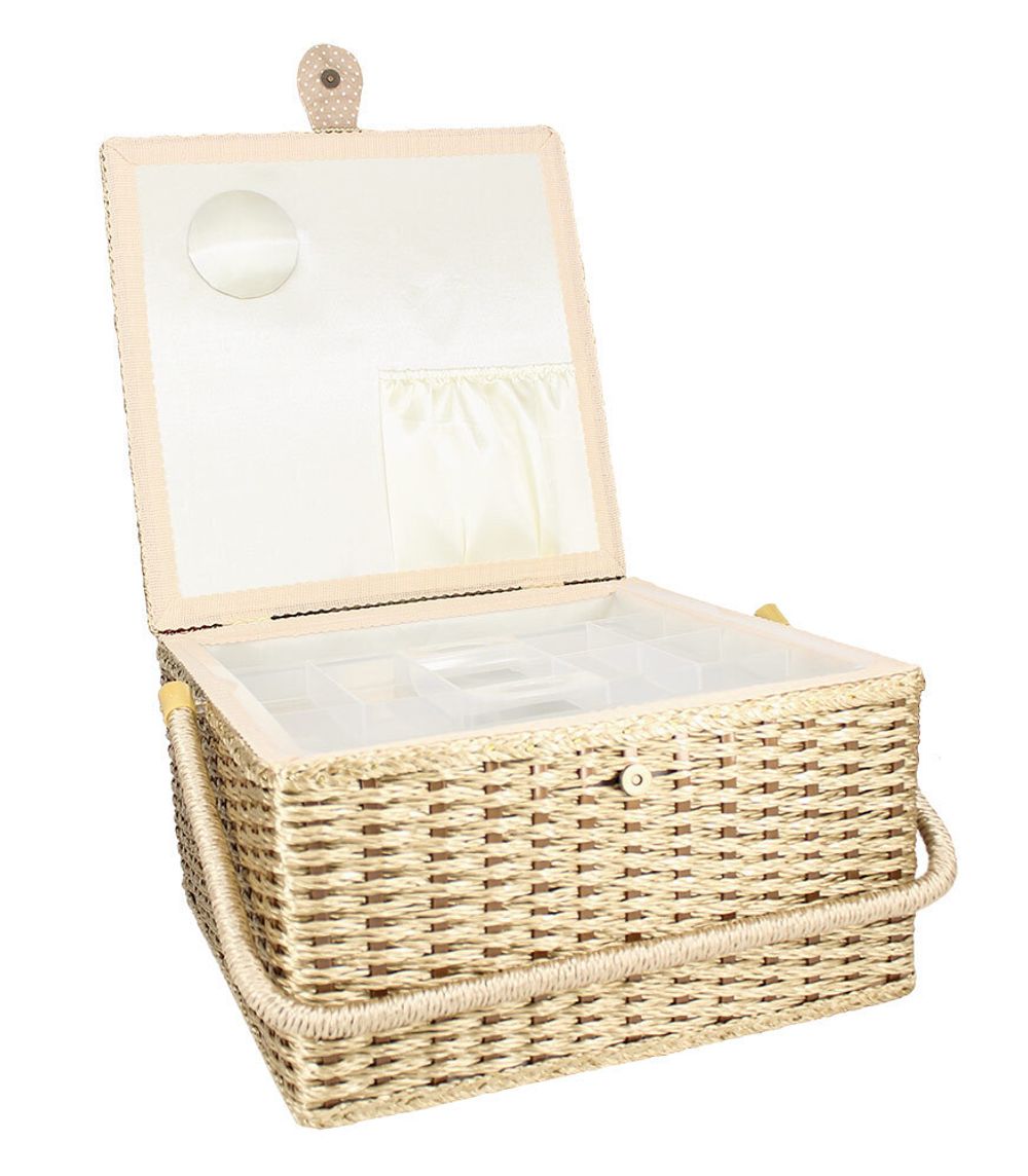 Шкатулка для швейных принадлежностей, красные маки, Gamma SBJ-001