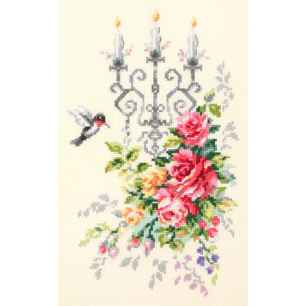 Набор для вышивания нитками Чудесная игла, Торжественный этюд! 17х27см