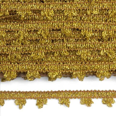 Тесьма 12 мм, 16м (золото)