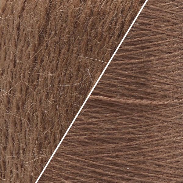 Пряжа Astra Premium (Астра Премиум) Пух норки / уп.1 мот. по 50 г, 290 м, 049 молочный шоколад