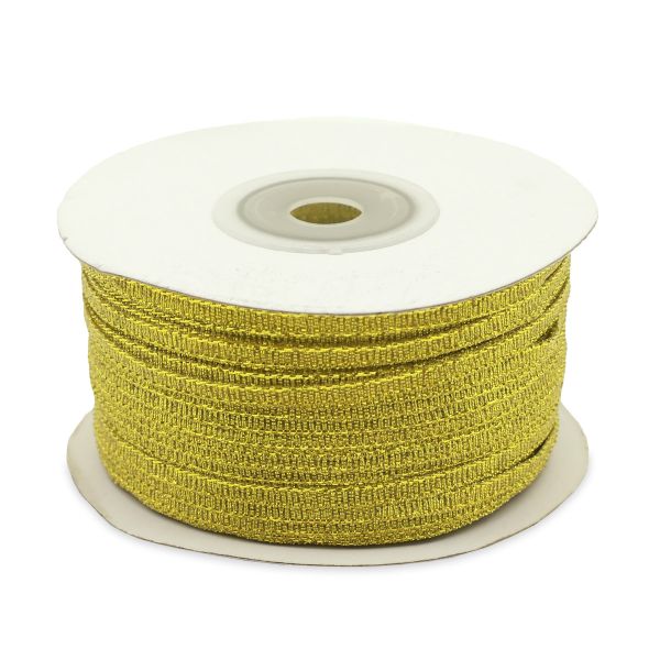 Лента металлизированная 3.0 мм, 100м 0080-0300 (золото)