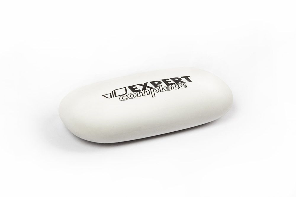 Ластик овальный, термопластичная резина, ECE-01 6х3х1 см, 24 шт, шоу-бокс, Expert Complete ECE-01