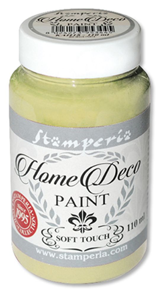 Краска для домашнего декора на меловой основе Home Deco, 110 мл, зеленый