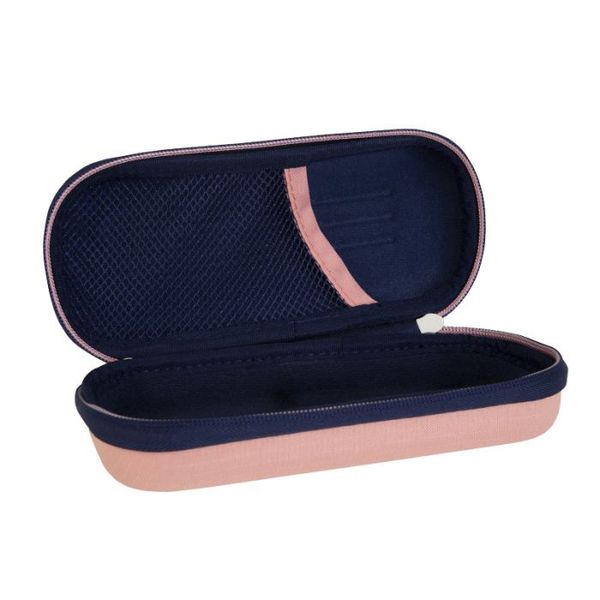 Пенал овальный полужесткий на молнии 1 отделение 20*9*6,7 см, 081145SNCP, Milan 081145SNCP