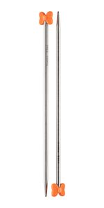 Спицы прямые металл ⌀5.0 мм, 20 см, никель, Gamma MK-20P