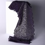 Кружево бельевое эластичное 180 мм / 3 м, TBY.L1351, цв.L2817 фиолетовый, Kruzhevo