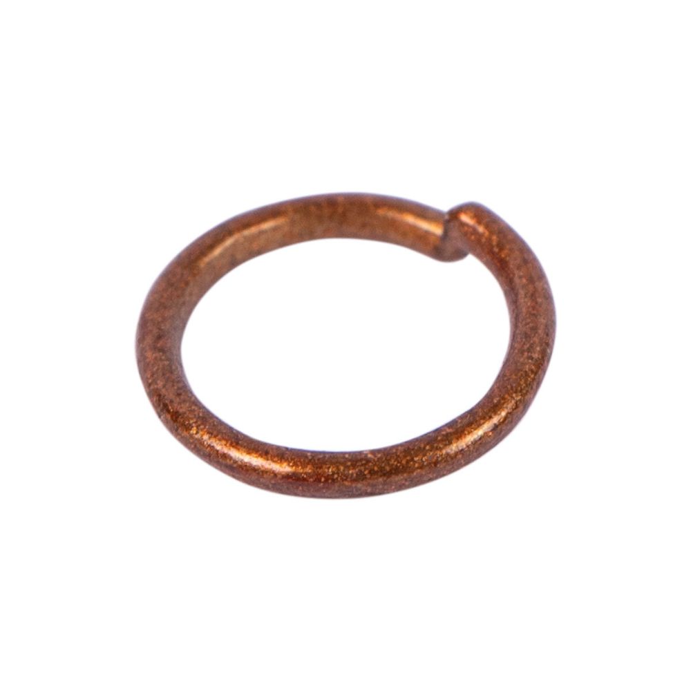 Кольцо для бус 4 мм, 50 шт, №05 под медь, Zlatka R-08