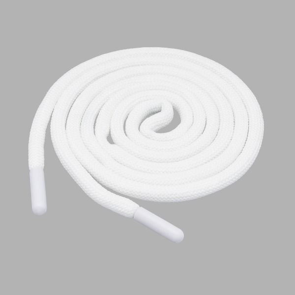 Шнурок декоративный круглый ⌀5.0 мм / 135см, 1 шт, 03 белый, 3AR2808