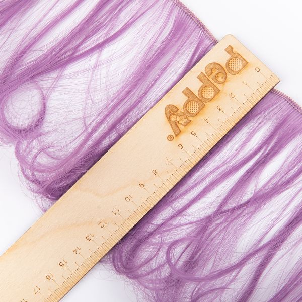 Трессы для кукол 15 см, 100 см, 19 г, 38 лавандовый, HobbyBe HAR-14