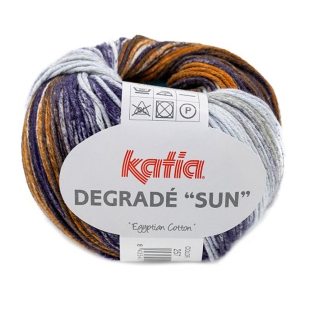 Пряжа Katia (Катя) Degrade SUN / уп.20 мот. по 50 г, 115м, №4 /TOS/