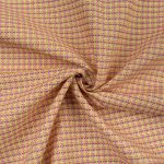 Ткань для пэчворка PEPPY БАБУШКИН СУНДУЧОК ФАСОВКА 100х112 см, 140±5 100% хлопок, БС-15 клетка яр.желтый/бирюзовый, Peppy БАБУШКИН СУНДУЧОК