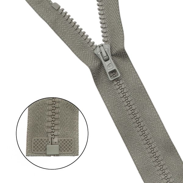 Молния трактор Arta Т6 (6 мм) 1 зам., разъем., 70 см, цв. 110 фисташковый, уп.5 шт