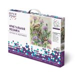 Алмазная (кристальная) мозаика Фрея, В чертополохе, 30х40 см