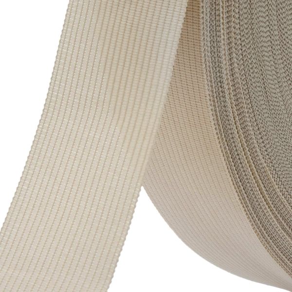 Тесьма (лента) окантовочная 33 мм / 100 метров, С671, 068 св.бежевый