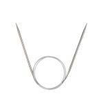 Спицы круговые сталь ⌀4.5 мм, 100 см, 1 шт, с металлической леской, Visantia VTS-1