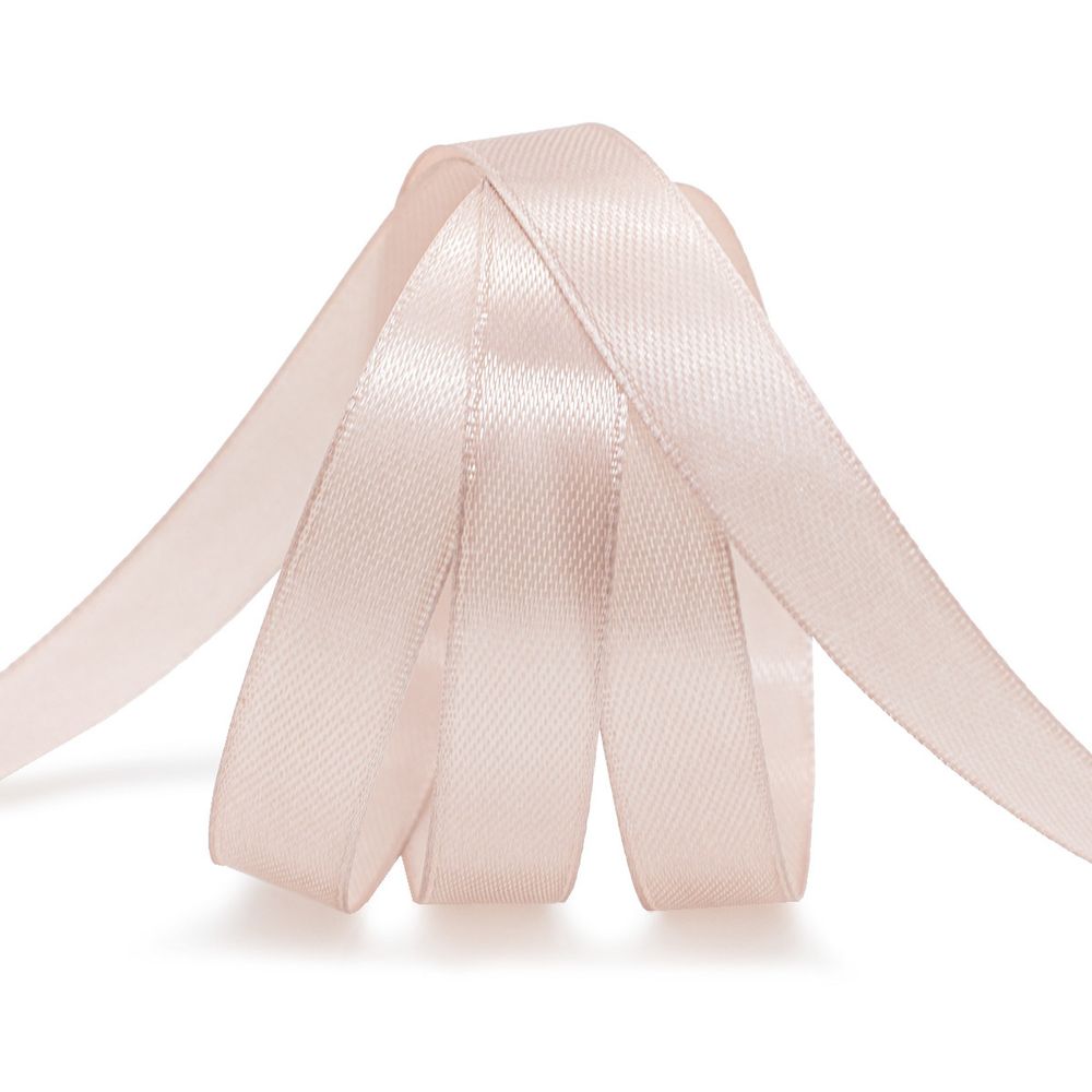 Лента атласная 1-сторонняя 12.0 мм / 22.86±1 метров, 146 кремовый, Globus