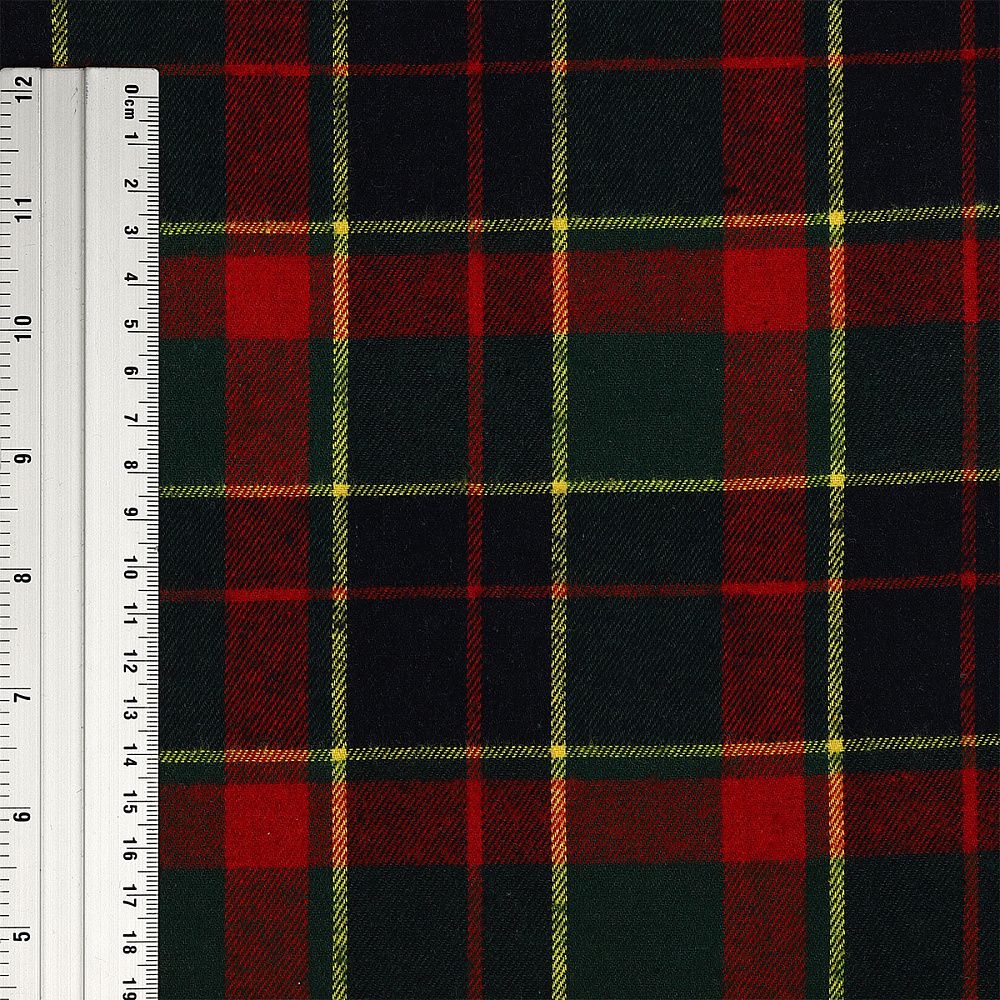 Фланель рубашечная 150 г/м², 150 см / 1 метр, TBY.Fl.T197.8.1, цв.08 мультиколор