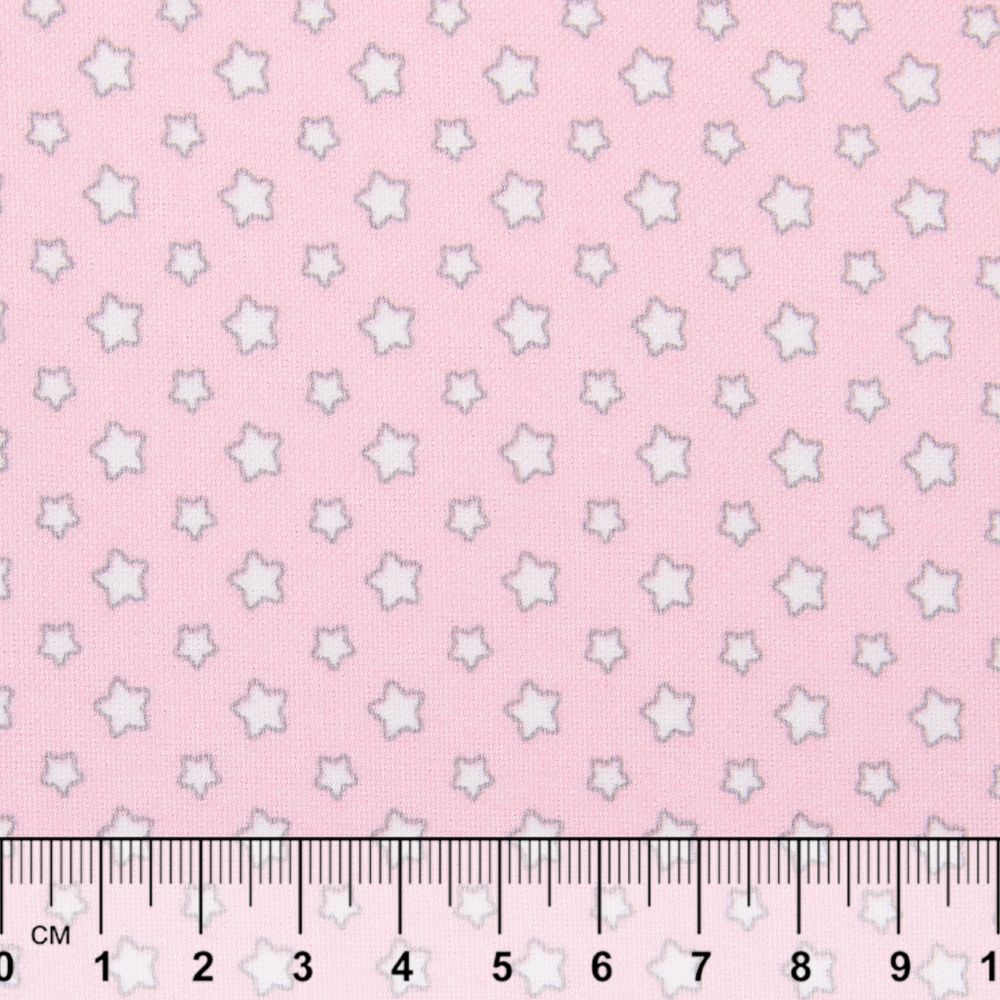 Ткань для пэчворка Peppy Молочные сны фланель, отрез 100х110 см, 175 г/м², МС-11 розовый, Peppy