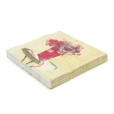 Салфетки 33х33см, 3-х слойные AY, 20 шт/упак (AY-2001)