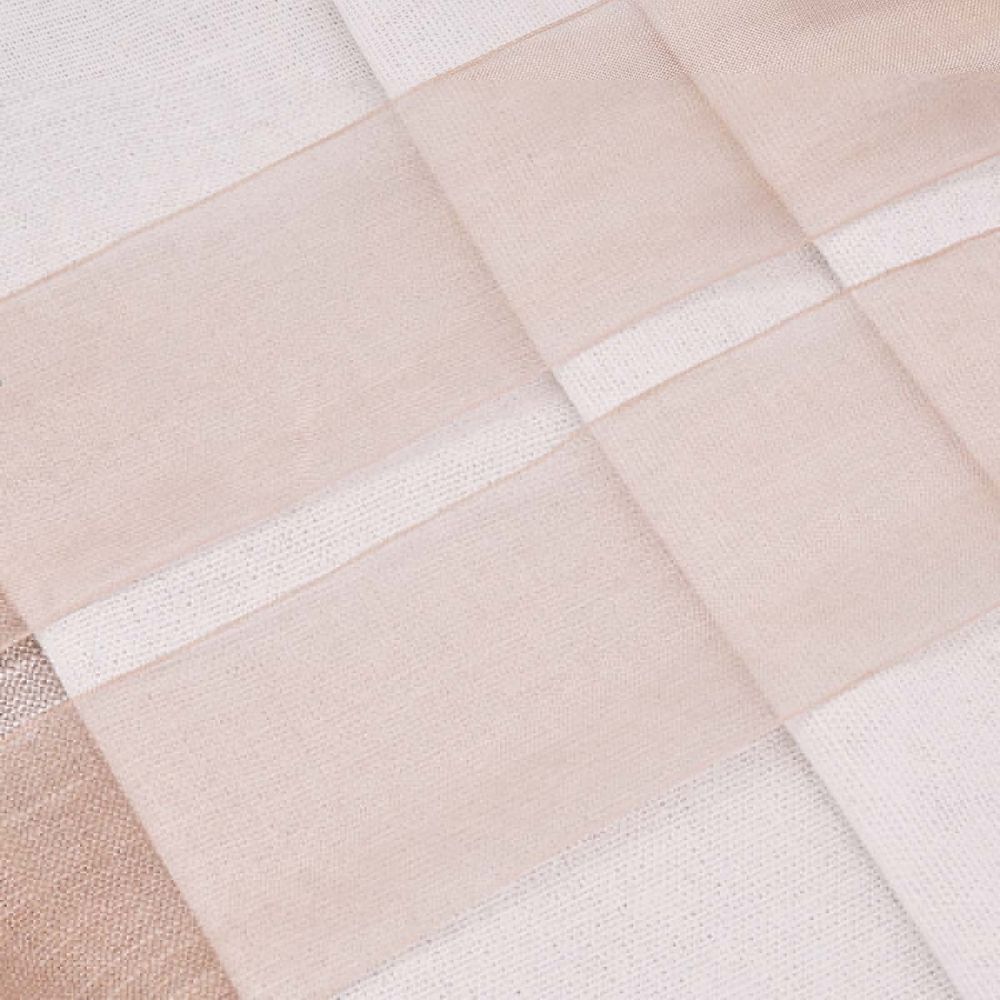 Лента капроновая (органза) 50.0 мм / 22.86±1 метров, 39 бежевый