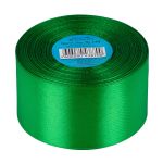 Лента атласная 1-сторонняя 50.0 мм / 33±2 метра, 134 зеленый, Gamma