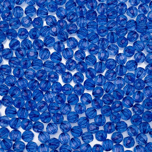 Бусины акрил ⌀10 мм, 500 г, 30 синий, Astra&Craft, 6849772024