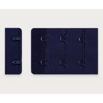 Застежки для бюстгальтера текстильные 2х3, 38 мм, 25 шт, 061 т.синий, Arta