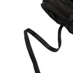 Стропа (ременная лента) 10 мм / 25 метров, толщ. 1.03 мм, [4.7 г/пог.м], 100% п/п, черный, Gamma С3871Г17