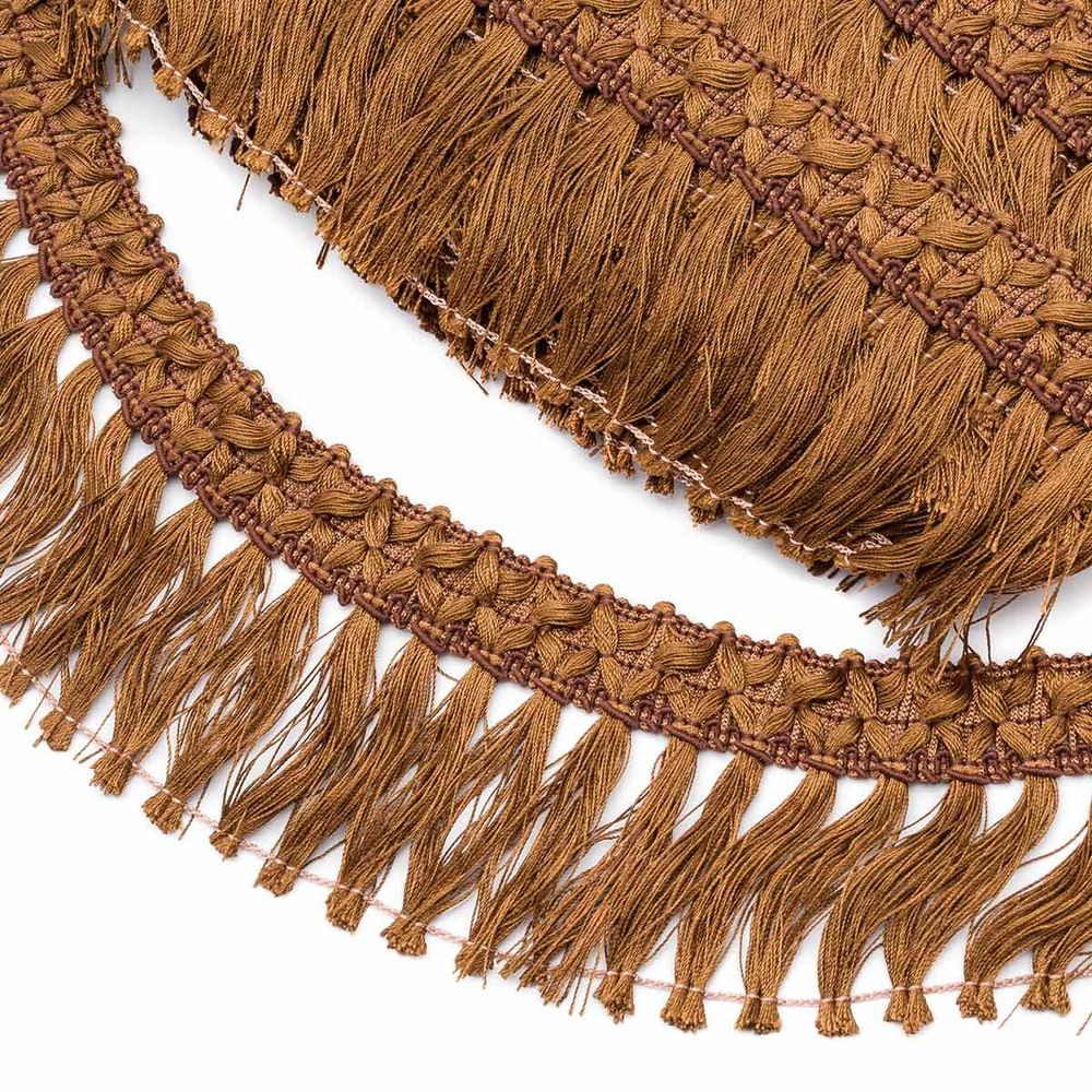 Бахрома отделочная 75.0 мм / 10 метров, с кистями, (201), 2035