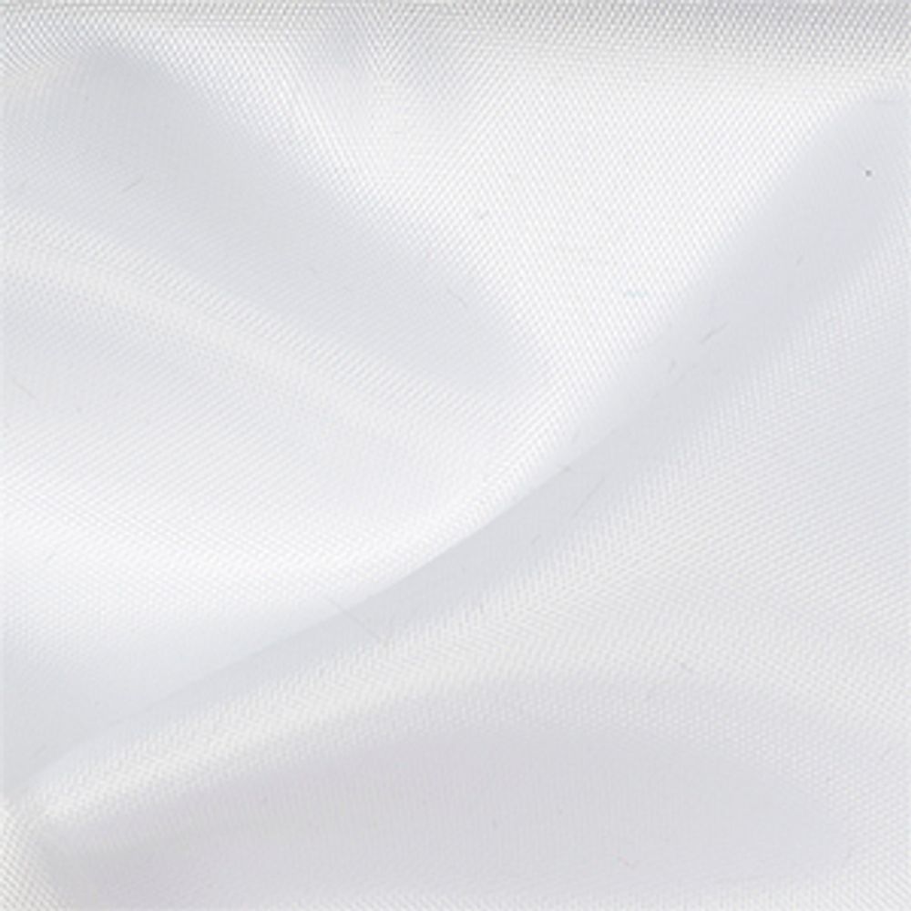 Ткань подкладочная таффета (Taffeta) НАРЕЗКА IdealTex С190Т 150 см, цв.F101 белый 100% п/э 70г/пог.м, 10 метров