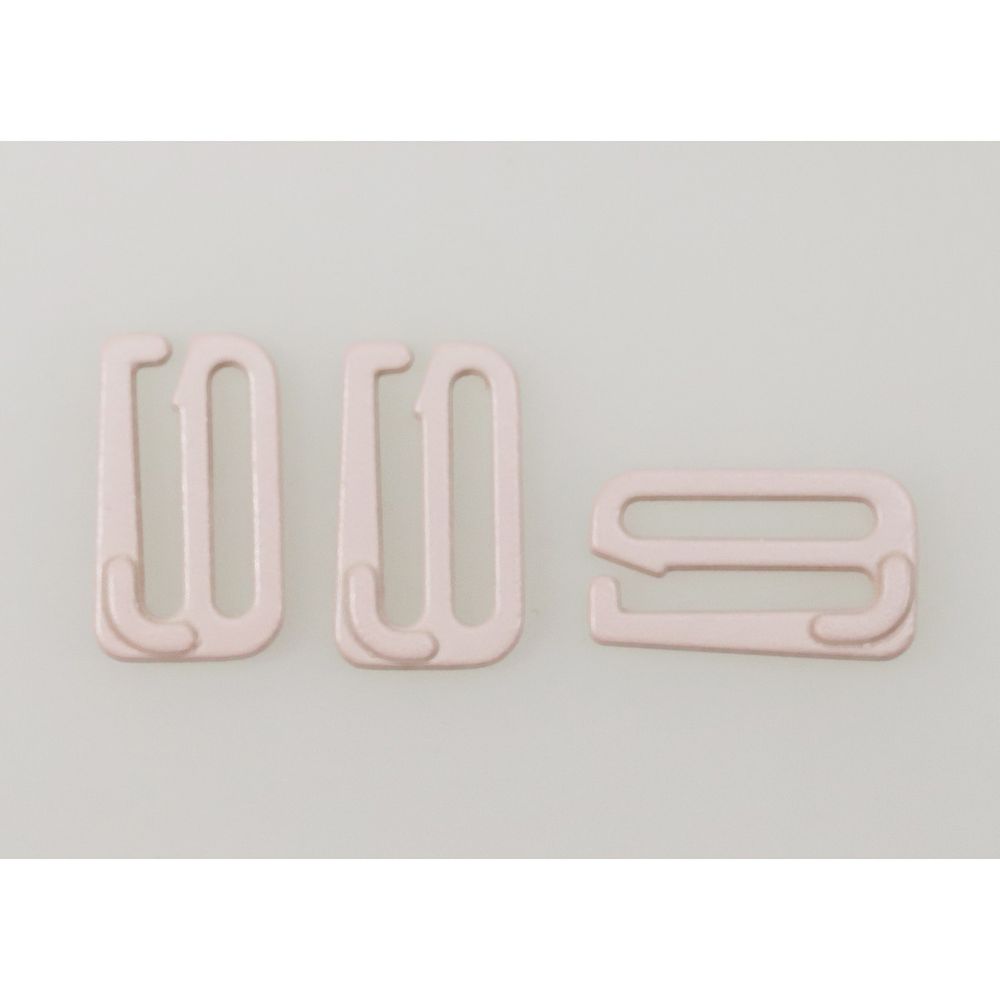 Крючки для бюстгальтера металл 15.0 мм, 168 серебристый пион, Arta, 50 шт