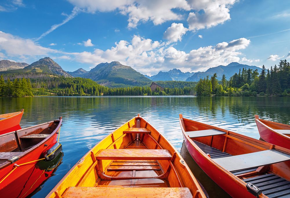 Пазл 1500 элементов, Отдых на озере, PZL-1500/21, Фрея