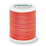 Нитки вышивальные хлопок Madeira Cotona multicolor №30, 400 м, цв. 506, 9331, 5 катушек