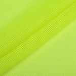 Сетка подкладочная трикотажная 65 г/м², 170 см / 5 метров, TBY.0354.229.5, цв.F229 неон лайм