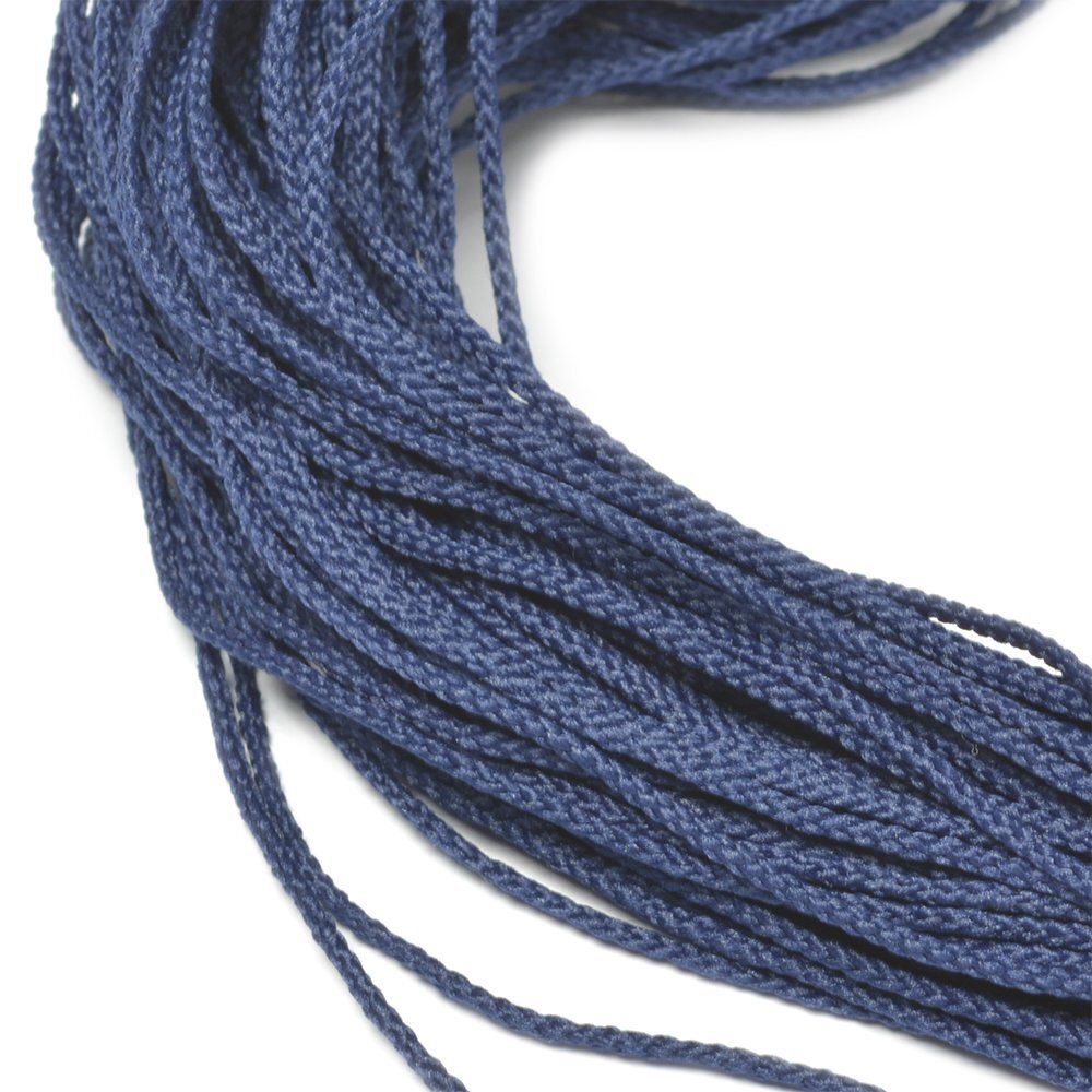 Шнур для мокасин 1.5 мм / 100 метров, синий