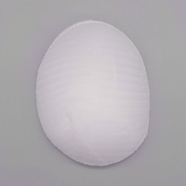 Плечевые накладки (подплечники) реглан 100х130х10 мм, белый, 50 пар