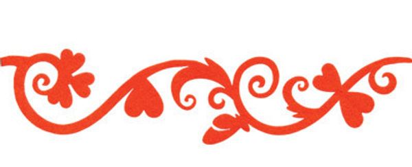 Лента из фетра 5 шт по 1 м, B134 ярко-оранжевый, Annet JFC-01