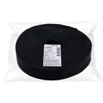 Стропа (ременная лента) 30 мм / 10 метров, толщ. 1.92 мм, [24.75 г/пог.м], 100% х/б, черный, Gamma G301C