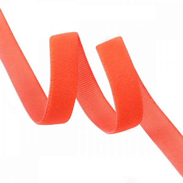 Резинка бельевая (отделочная) становая 10.0 мм / 50 метров, ЕТ2 красно-оранжевый A3405
