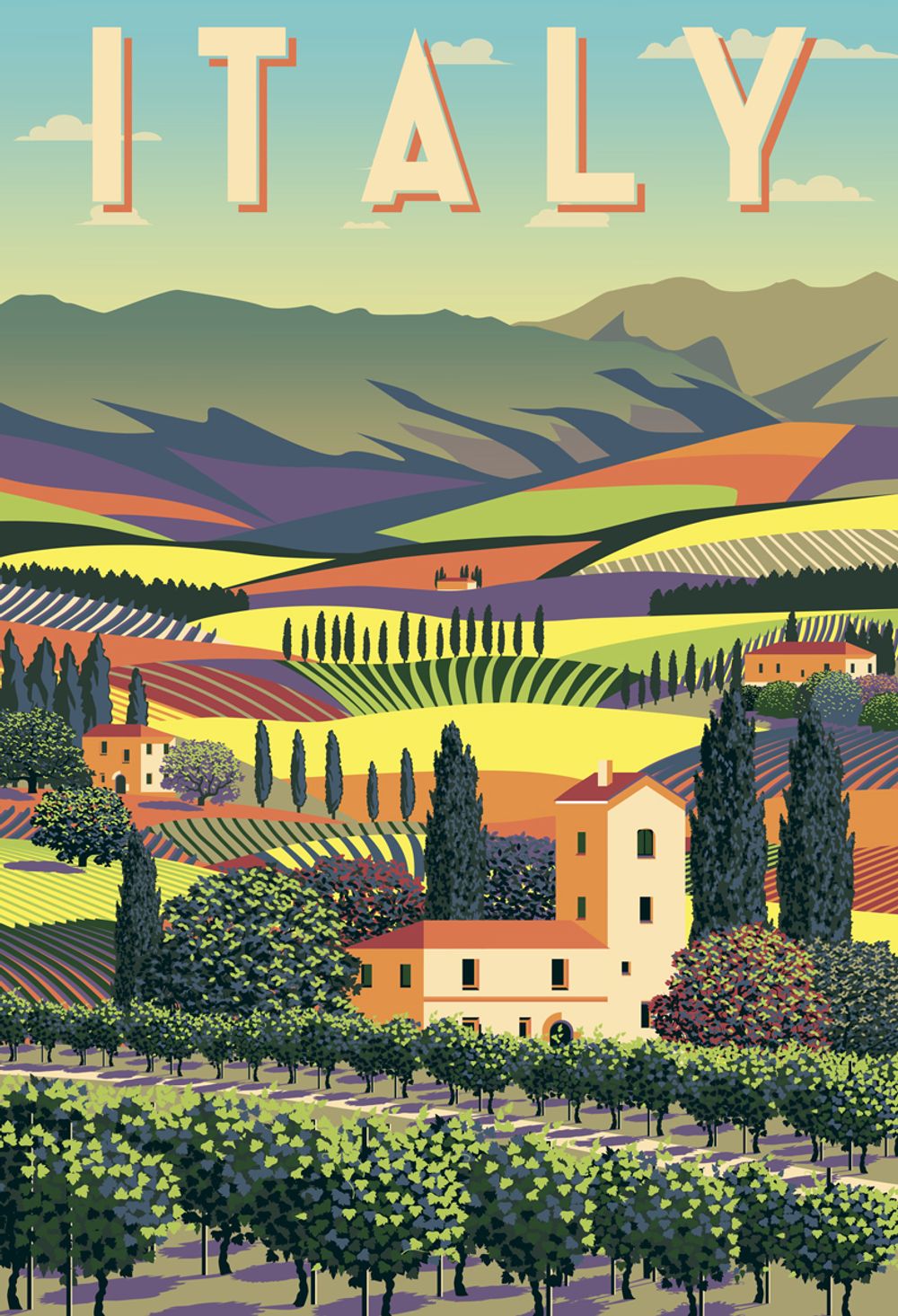 Пазл 1500 элементов, Путешествие. Италия, PZL-1500/17, Фрея