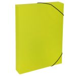 Короб архивный пластиковый 50 мм, 1 шт, Prisma neon A4 эффект 3D, желтый, Expert Complete ЕС240441009