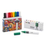 Набор маркеров 2 мм, 8 цв. пулевидный, Carioca Plus 45209