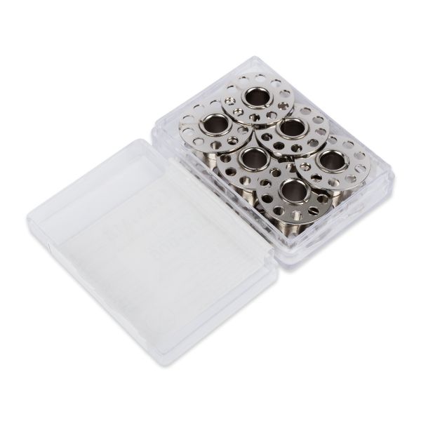 Шпули для шв.маш. металл, 6 шт, без прорези, Gamma ШП-006