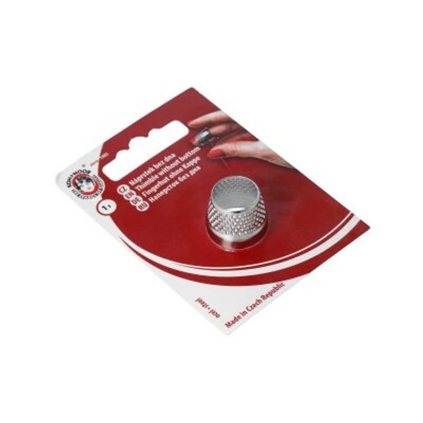 Напёрсток без дна никель на картоне 36 (4024), №3/0 ⌀17 мм, KOH-I-NOOR 36 (4024)